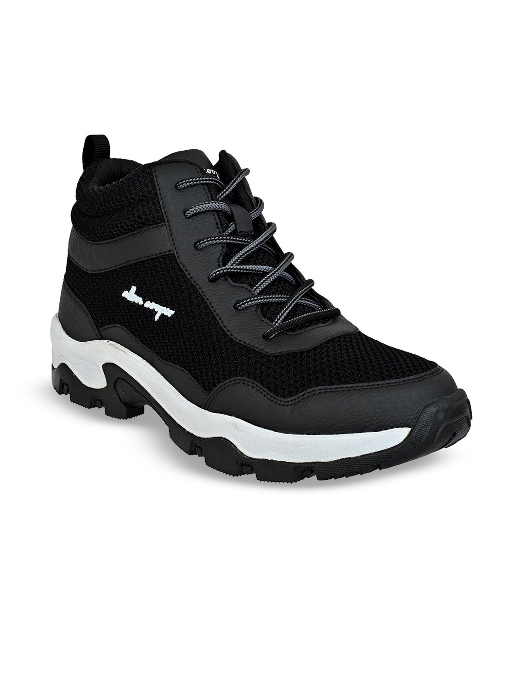 

Allen Cooper Men Memory Foam Technology Trekking Shoes, Black