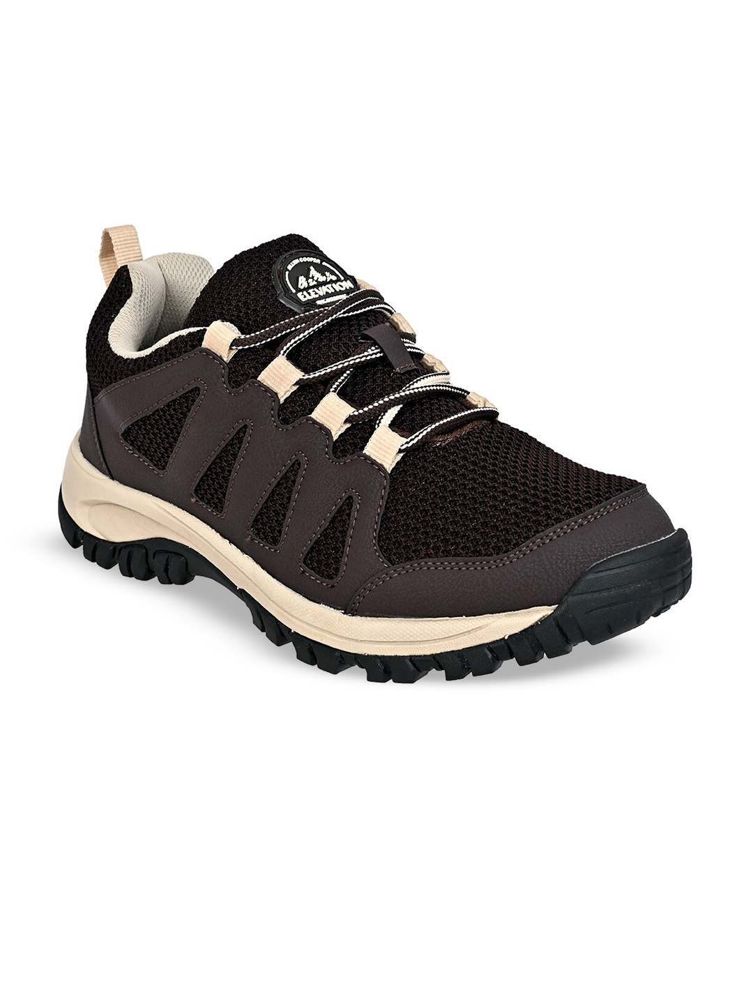 

Allen Cooper Men Memory Foam Technology Trekking Shoes, Brown