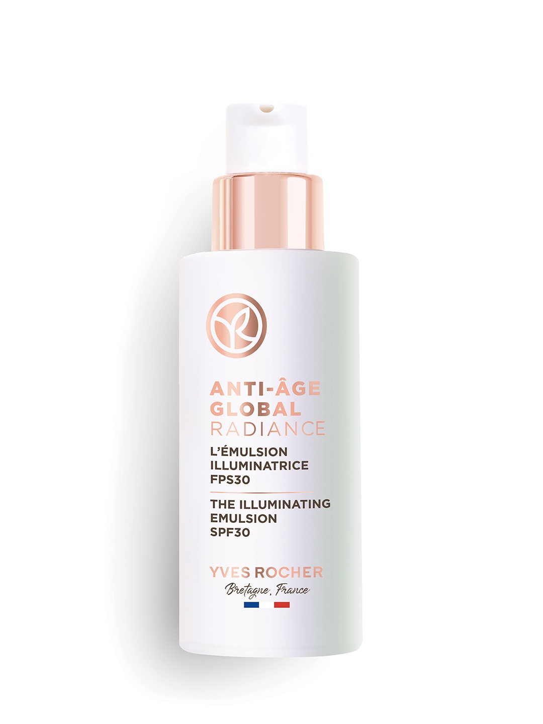 

YVES ROCHER Anti Age Global Radiance The illuminating Emulsion SPF 30 Day Lotion-50ml, White