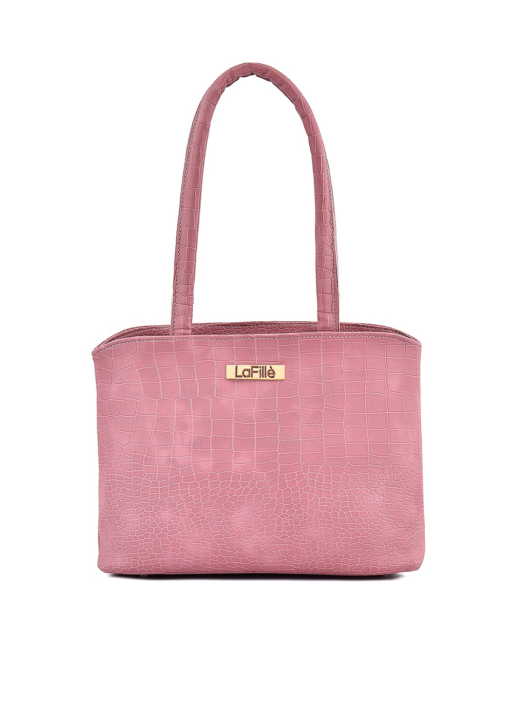 

LaFille Textured Structured Shoulder Bag, Purple