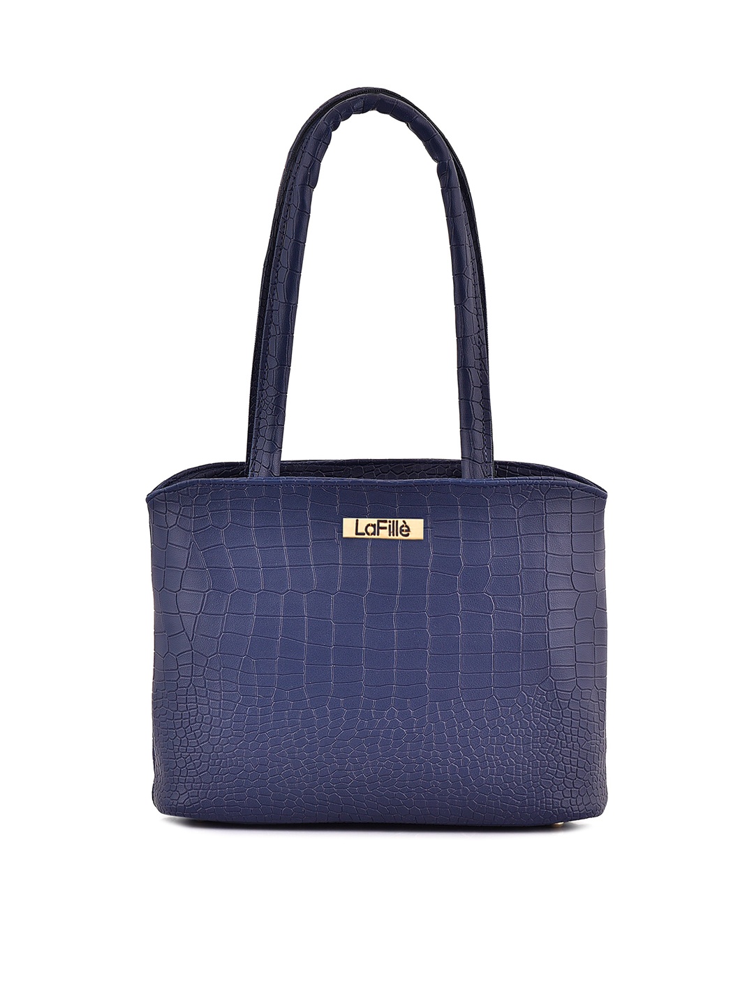 

LaFille Textured Structured Shoulder Bag, Blue
