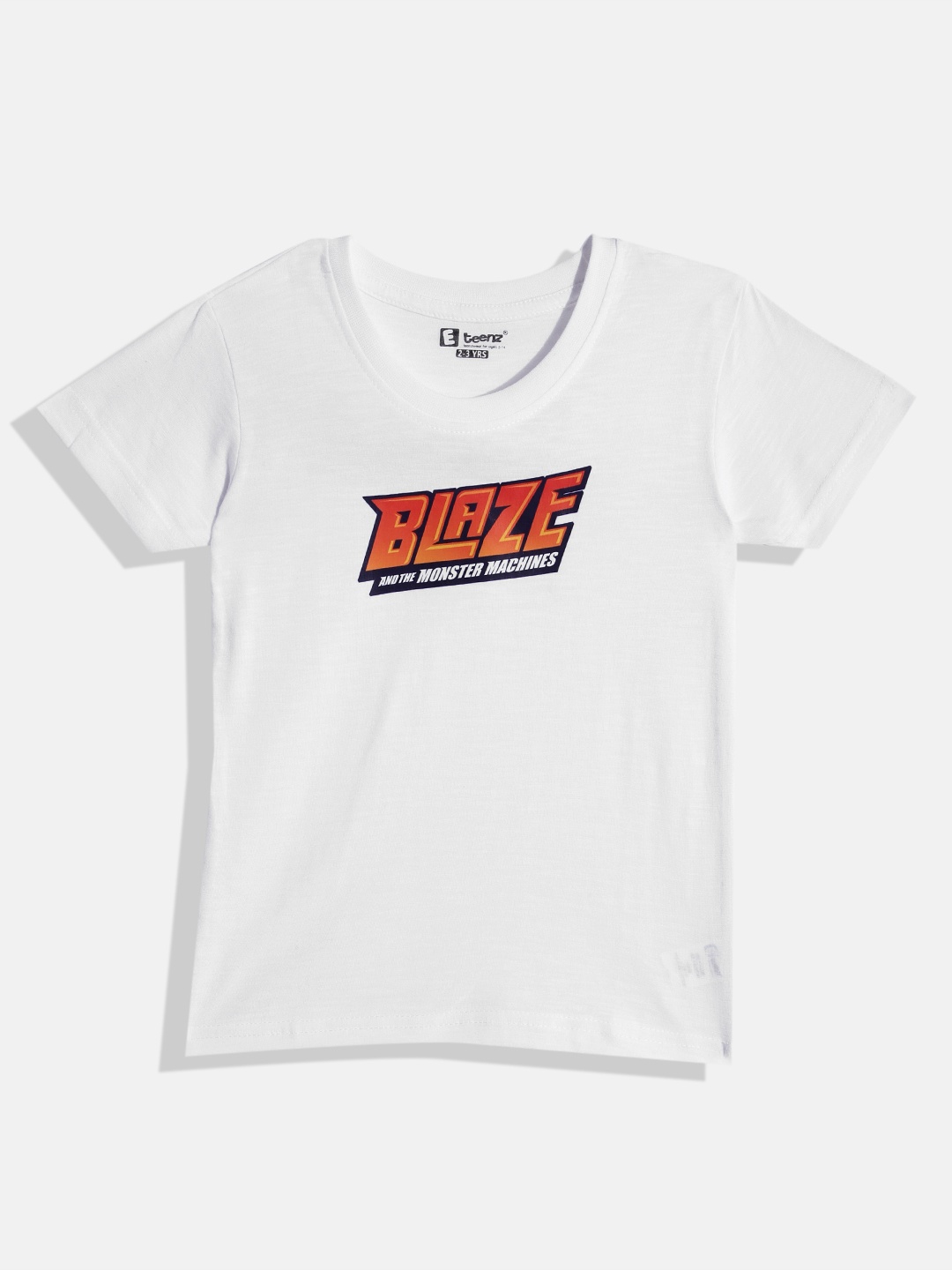 

Eteenz Boys Typography Printed Premium Cotton T-shirt, White