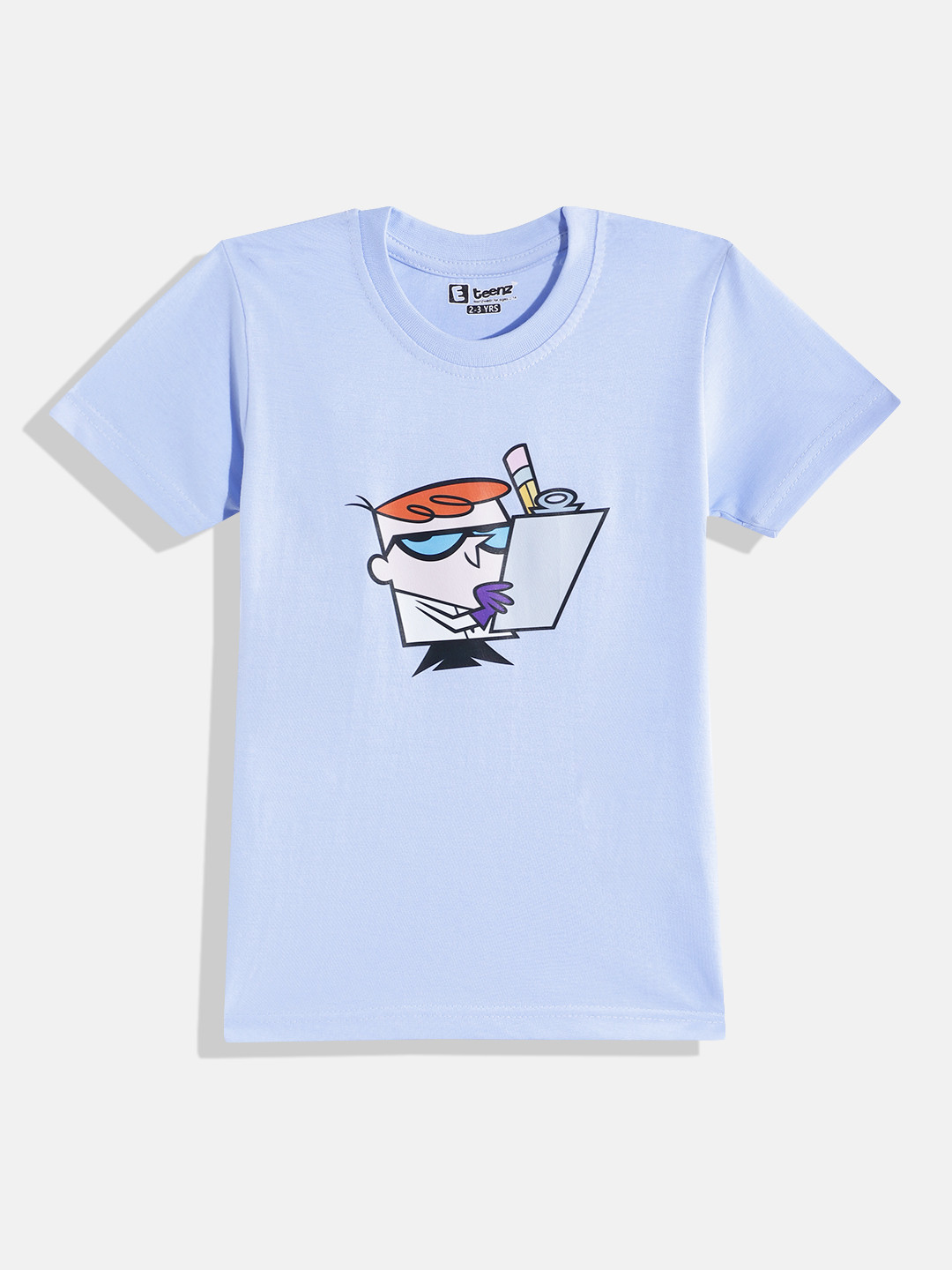

Eteenz Boys Premium Cotton Dexter Printed T-shirt, Blue