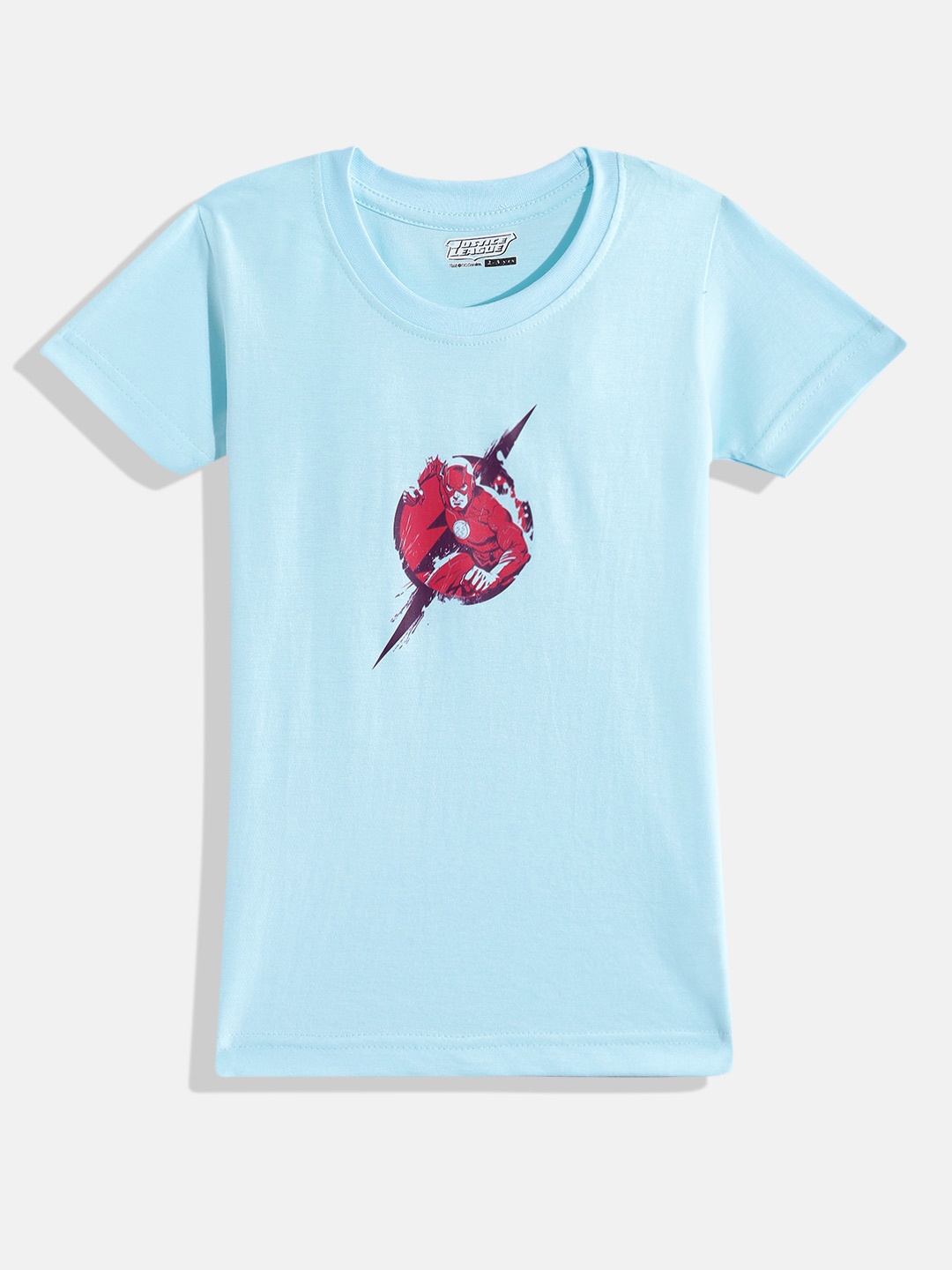 

Eteenz Boys Premium Cotton Flash Printed T-shirt, Blue