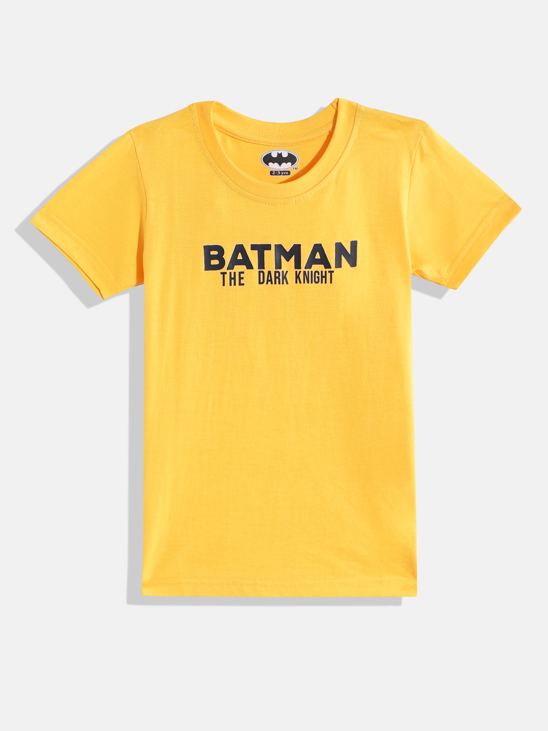 

Eteenz Boys Premium Cotton Batman Printed T-shirt, Yellow