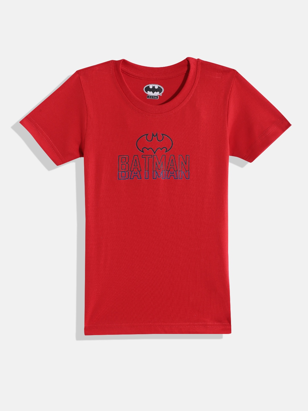 

Eteenz Boys Premium Cotton Batman Printed T-shirt, Red