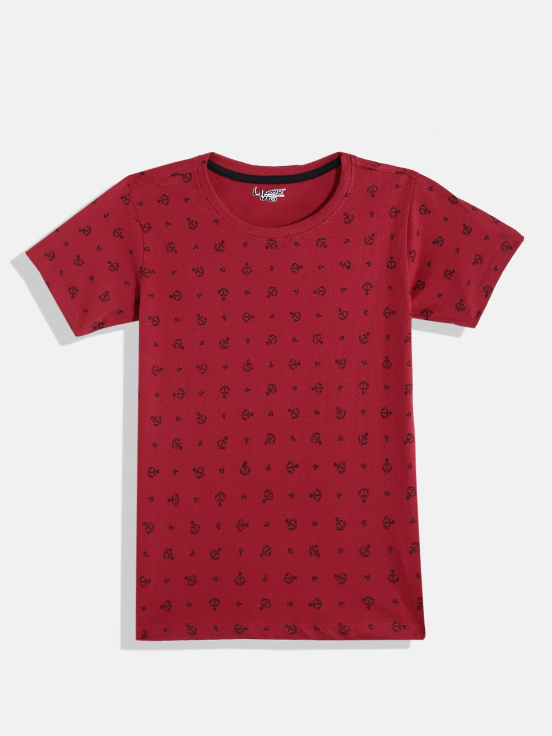 

Eteenz Boys Premium Cotton Graphic Printed T-shirt, Maroon