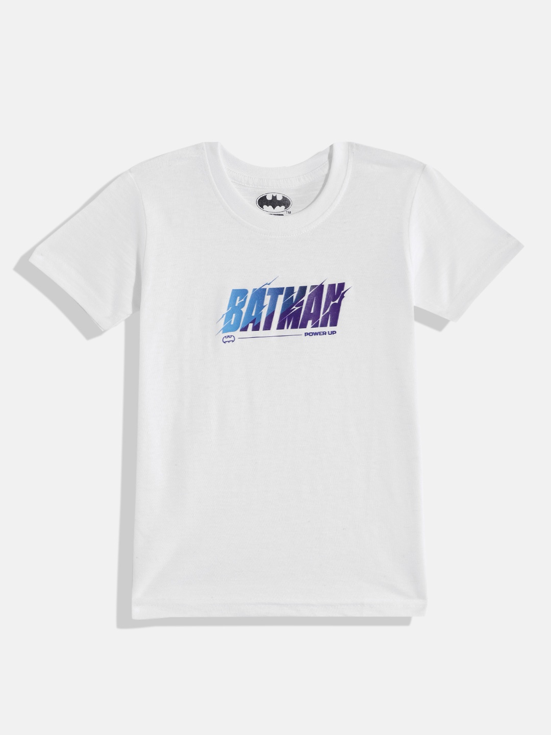 

Eteenz Boys Batman Typography Printed Premium Cotton T-shirt, White