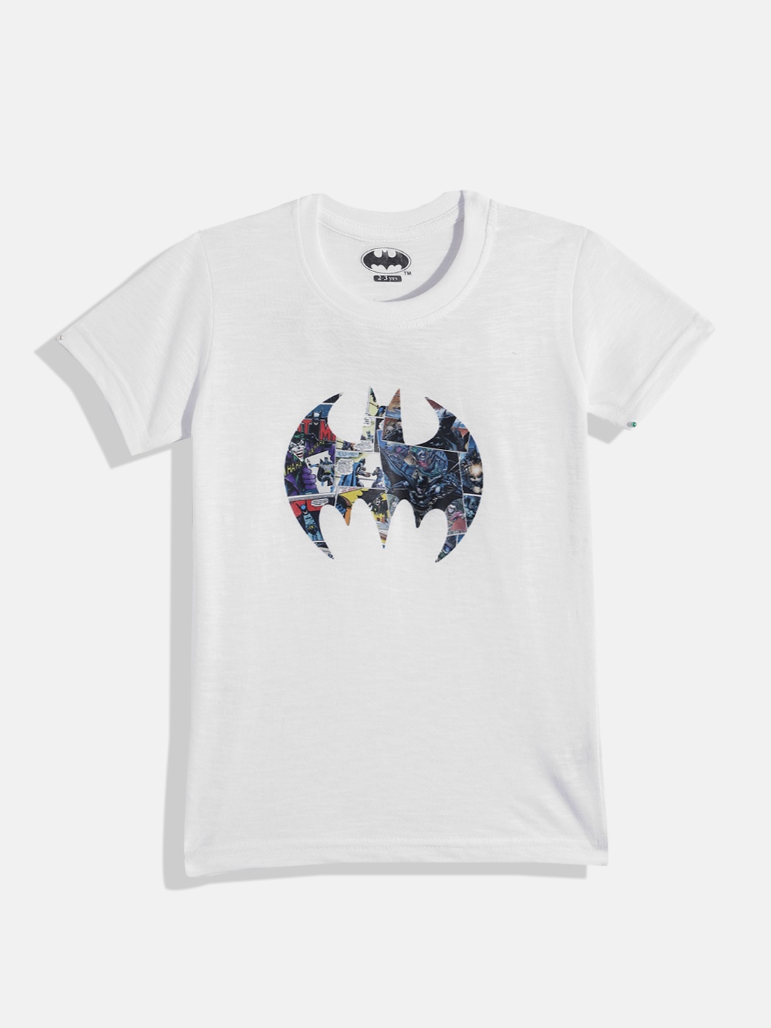 

Eteenz Boys Premium Cotton Batman Printed T-shirt, White