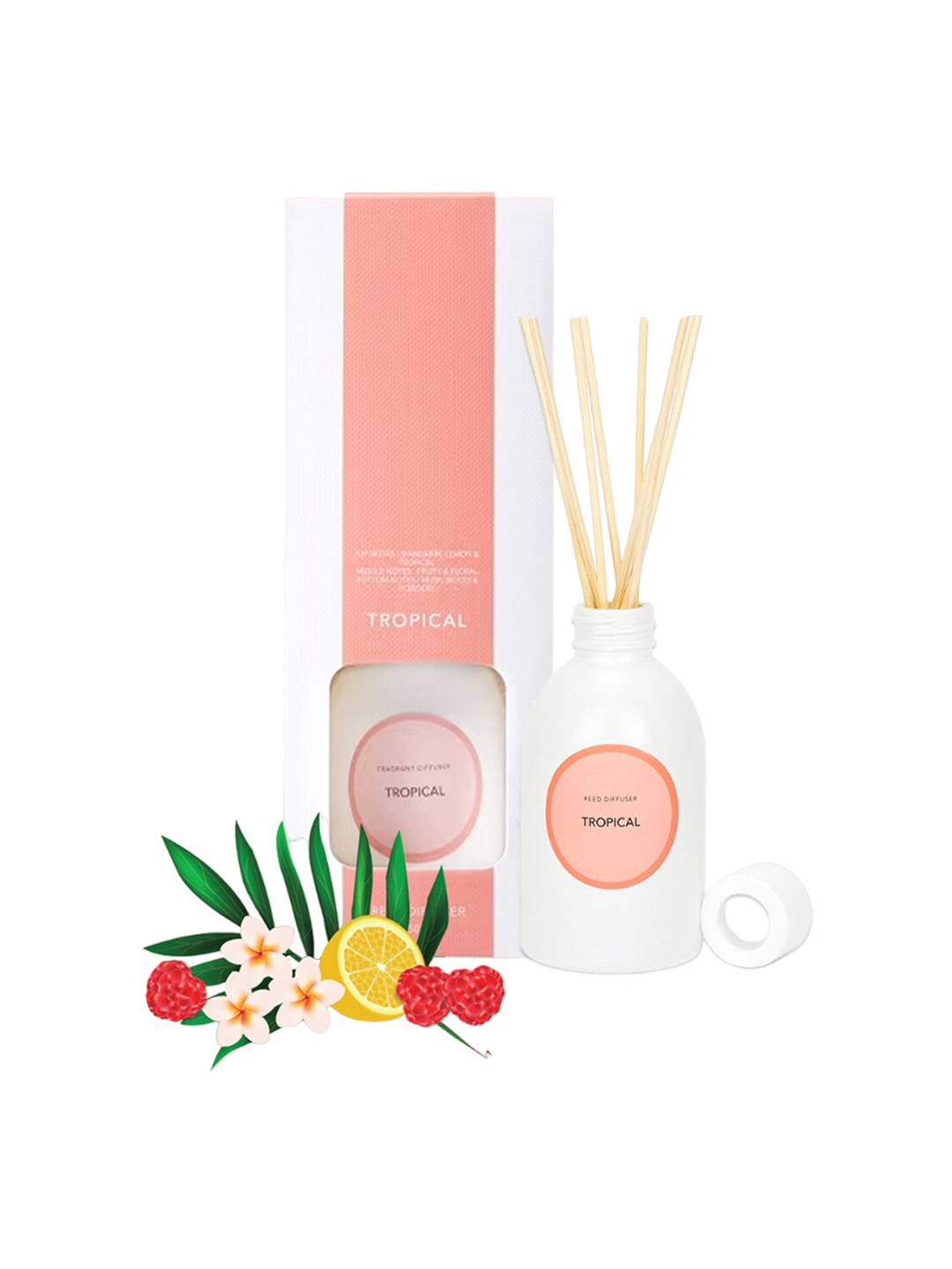 

Anko Peach-Coloured Tropical Diffuser