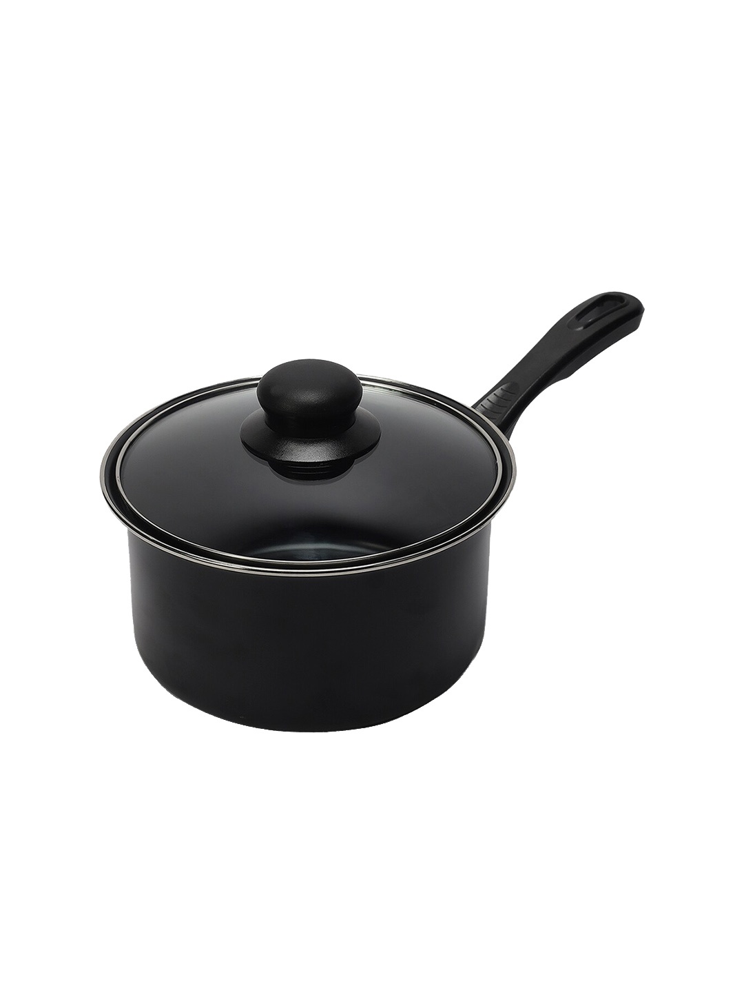 

Anko Black Non-Stick Carbon Steel Sauce Pan