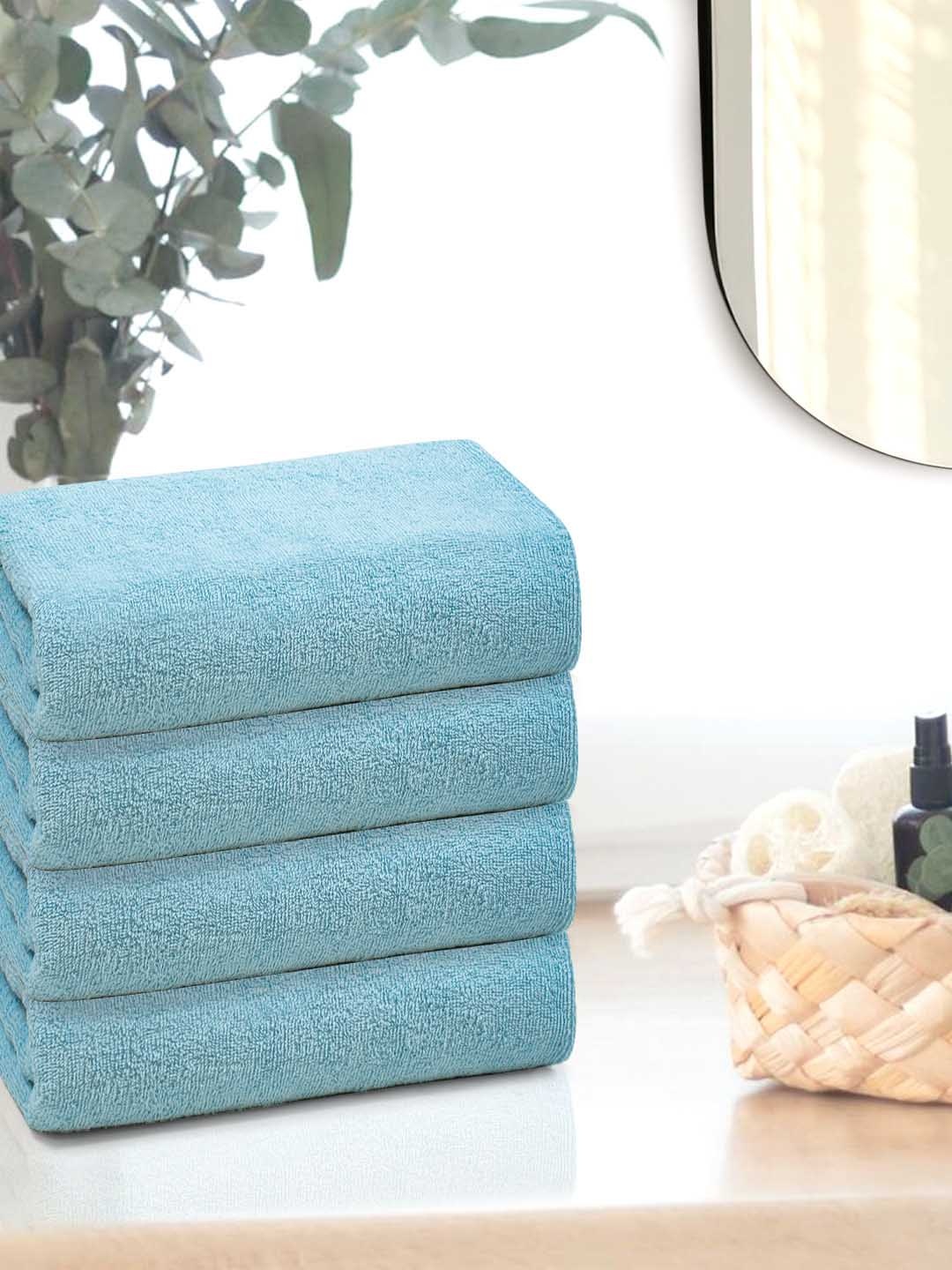 

Anko Blue Mist Pure Cotton Madison Antibacteria Hand Towel Set of 4