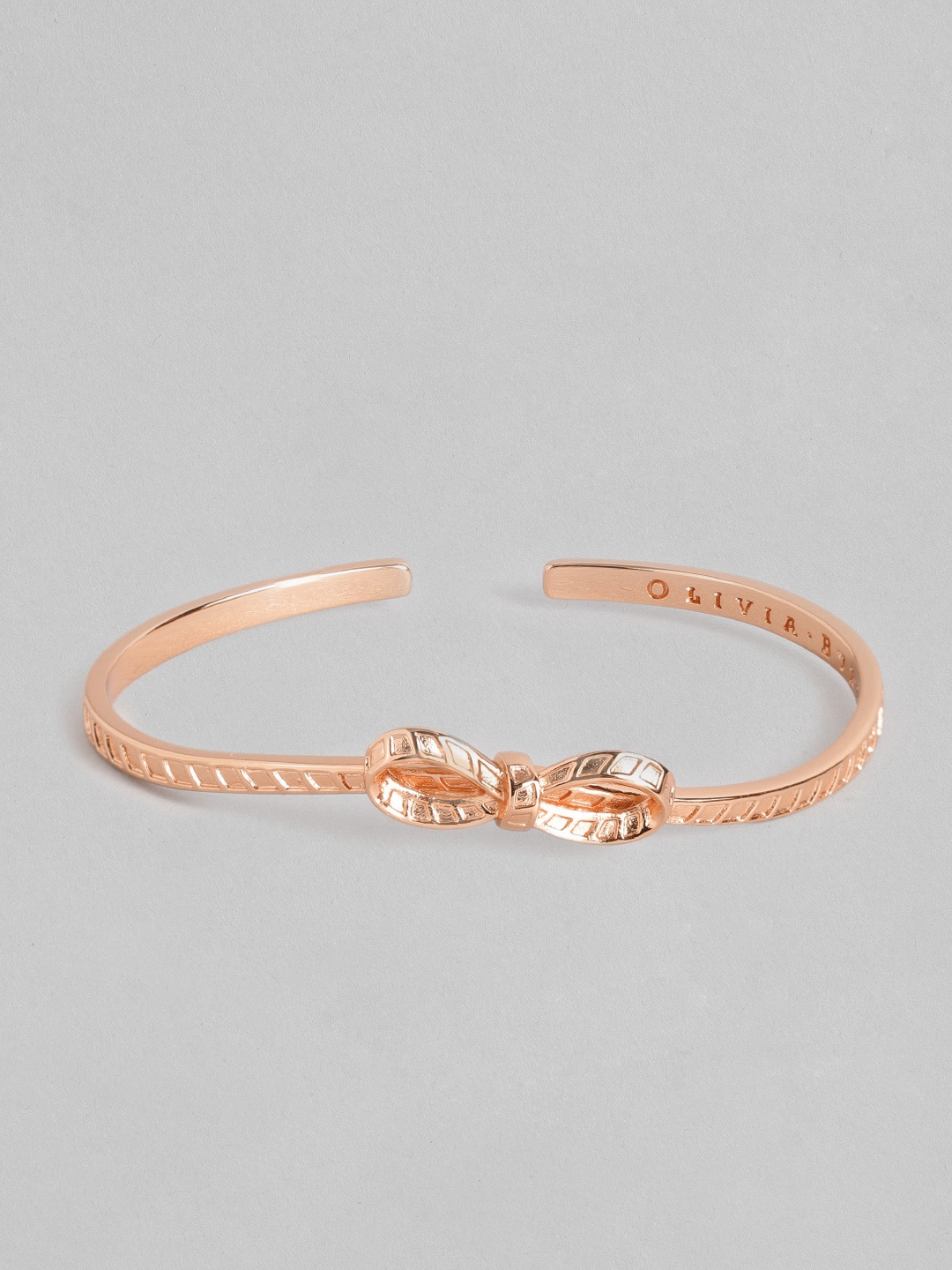 

OLIVIA BURTON LONDON Women Bow Cuff Bracelet, Rose gold