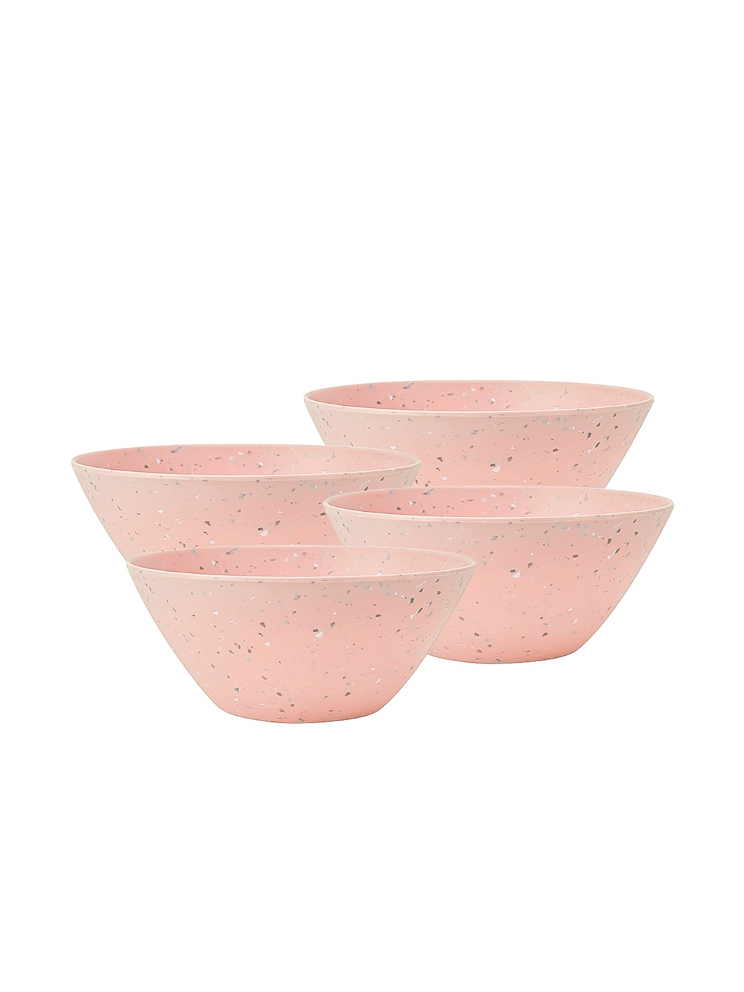 

Anko Pink Printed Dishwasher Safe Melamine Glossy Bowl