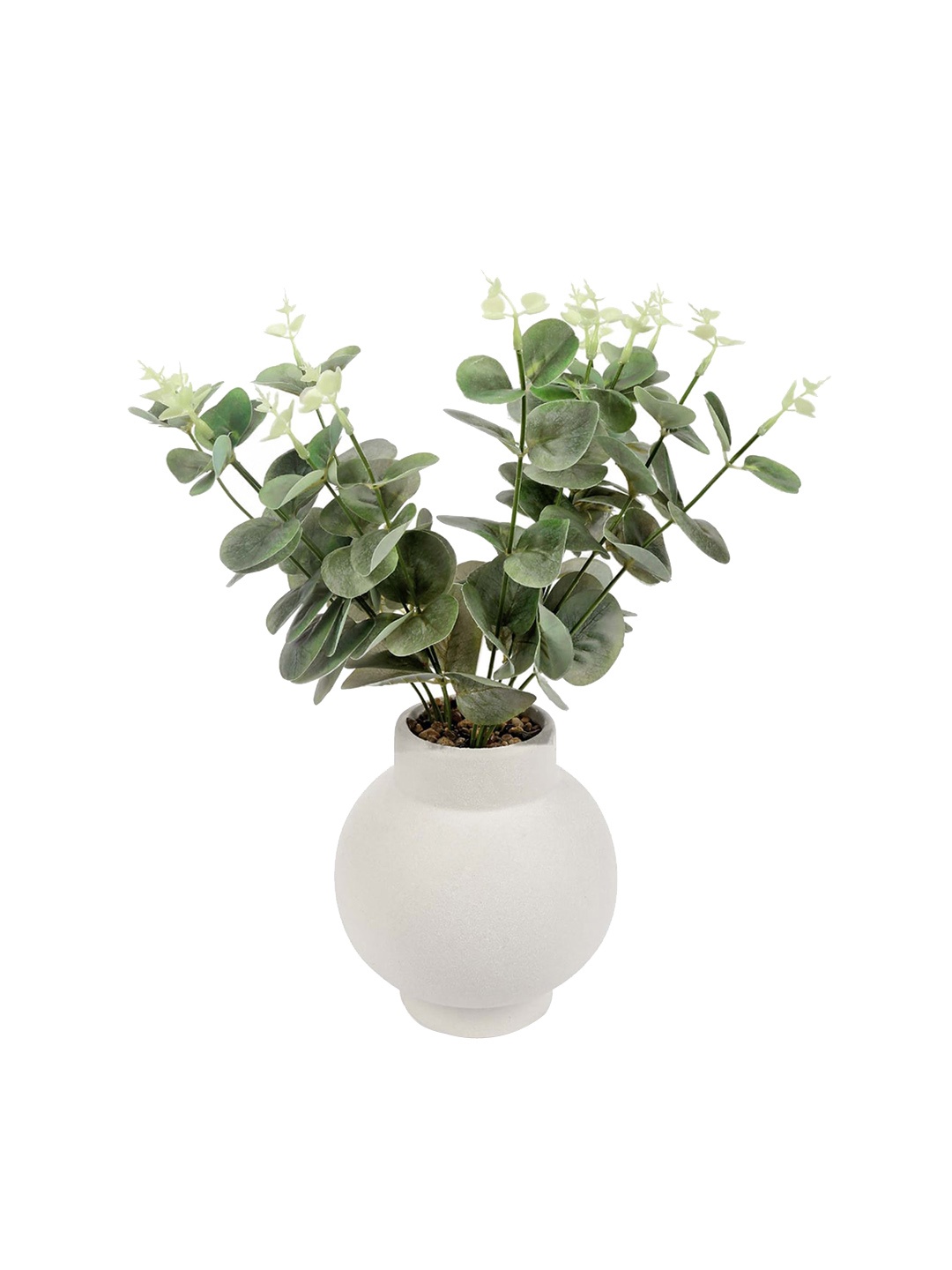 

Anko White Artificial Eucalyptus Plant In Vase
