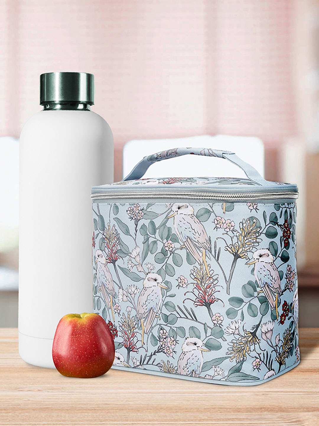 

Anko Kookaburra Top Loader Printed Lunch Bag, Blue