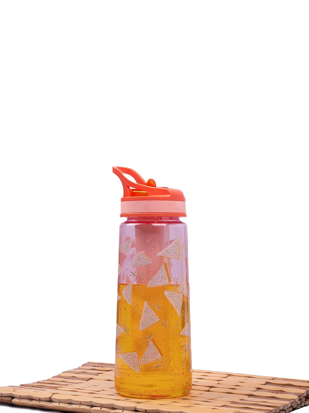 

Anko Orange-Colored Printed Sipper 650ml