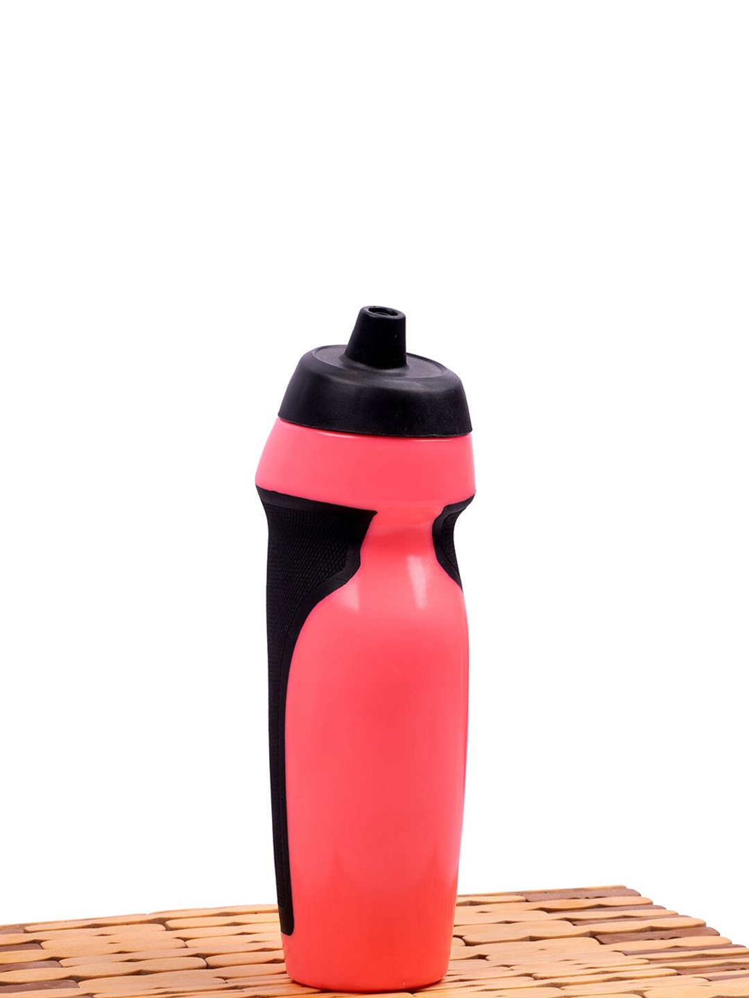 

Anko Pink & Black Colourblocked Leak-Proof Sipper Water Bottle 550ml