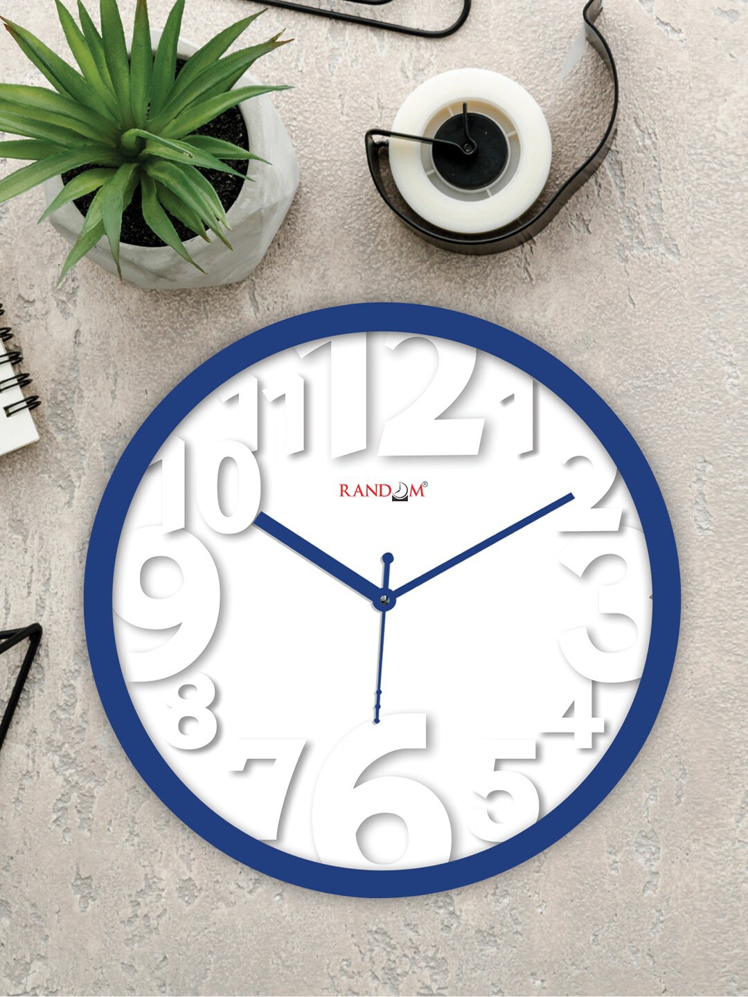 

RANDOM White Contemporary Wall Clock