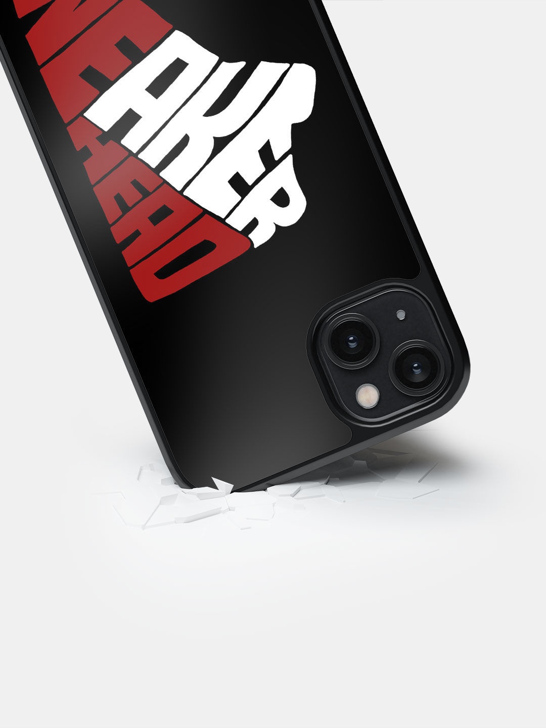 

macmerise Sneakerhead Printed iPhone 14 Plus Bumper Case, Black