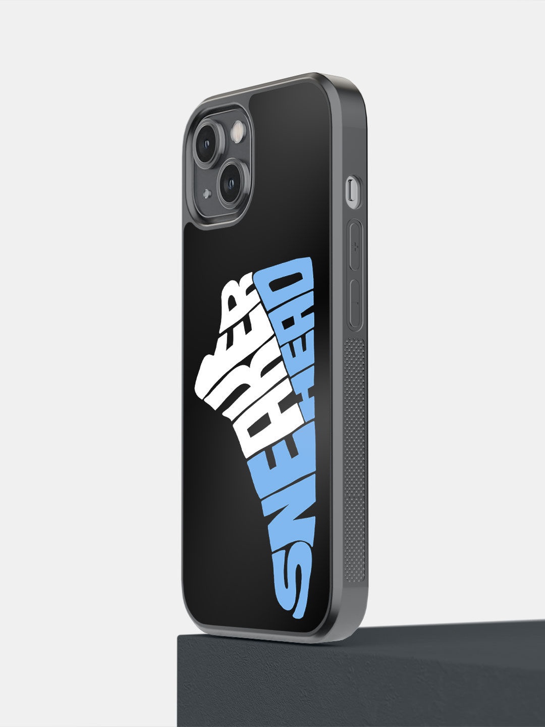 

macmerise Sneakerhead Printed iPhone 14 Bumper Case, Black