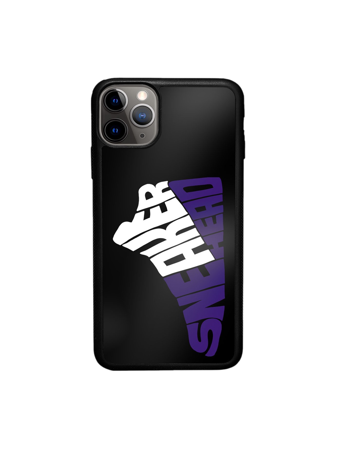 

macmerise Unisex Sneakerhead Court iPhone 11 Pro Bumper Case, Black
