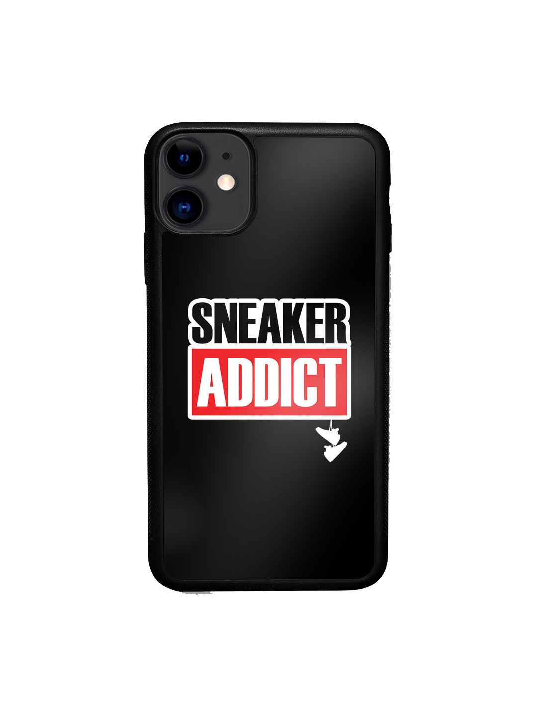 

macmerise Sneakerhead Addict iPhone 11 Bumper Case, Black