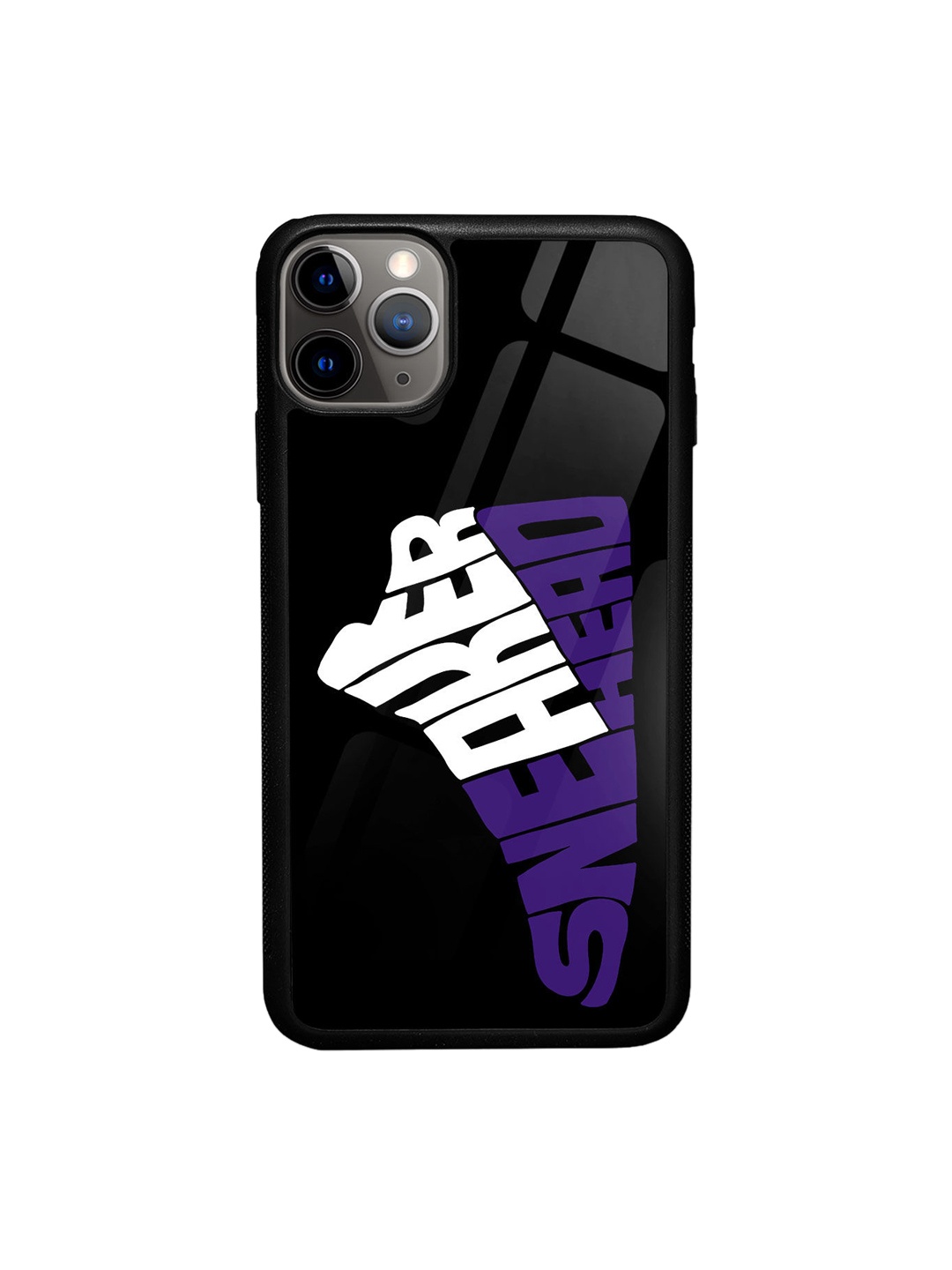 

macmerise Sneakerhead Court iPhone 11 Pro Back Case, Black