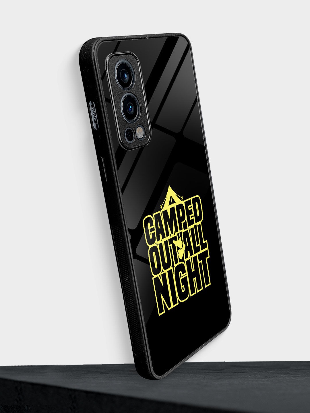 

macmerise Sneakerhead Camped Out OnePlus Nord 2 Back Case, Black