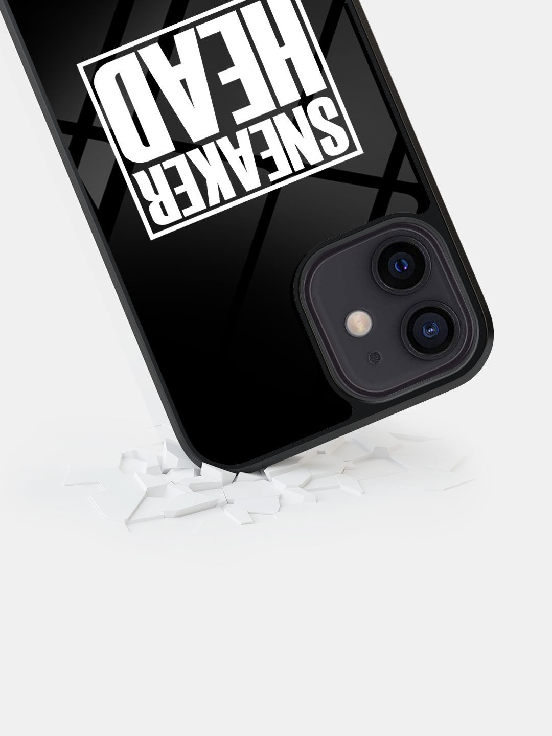 

macmerise Sneakerhead Double Trouble iPhone 12 Back Case, Black