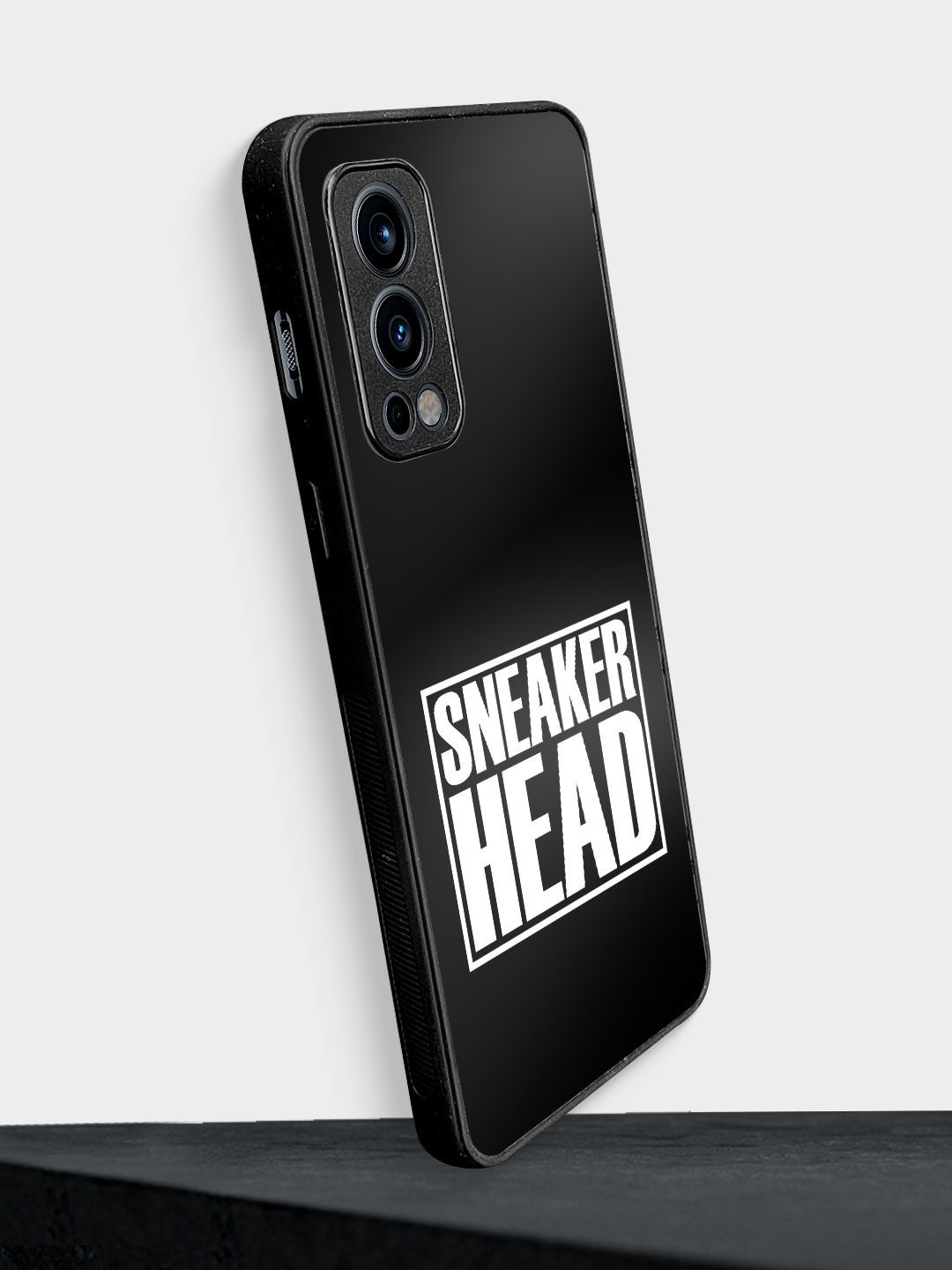 

macmerise Sneakerhead Double Trouble OnePlus Nord 2 Bumper Case, Black