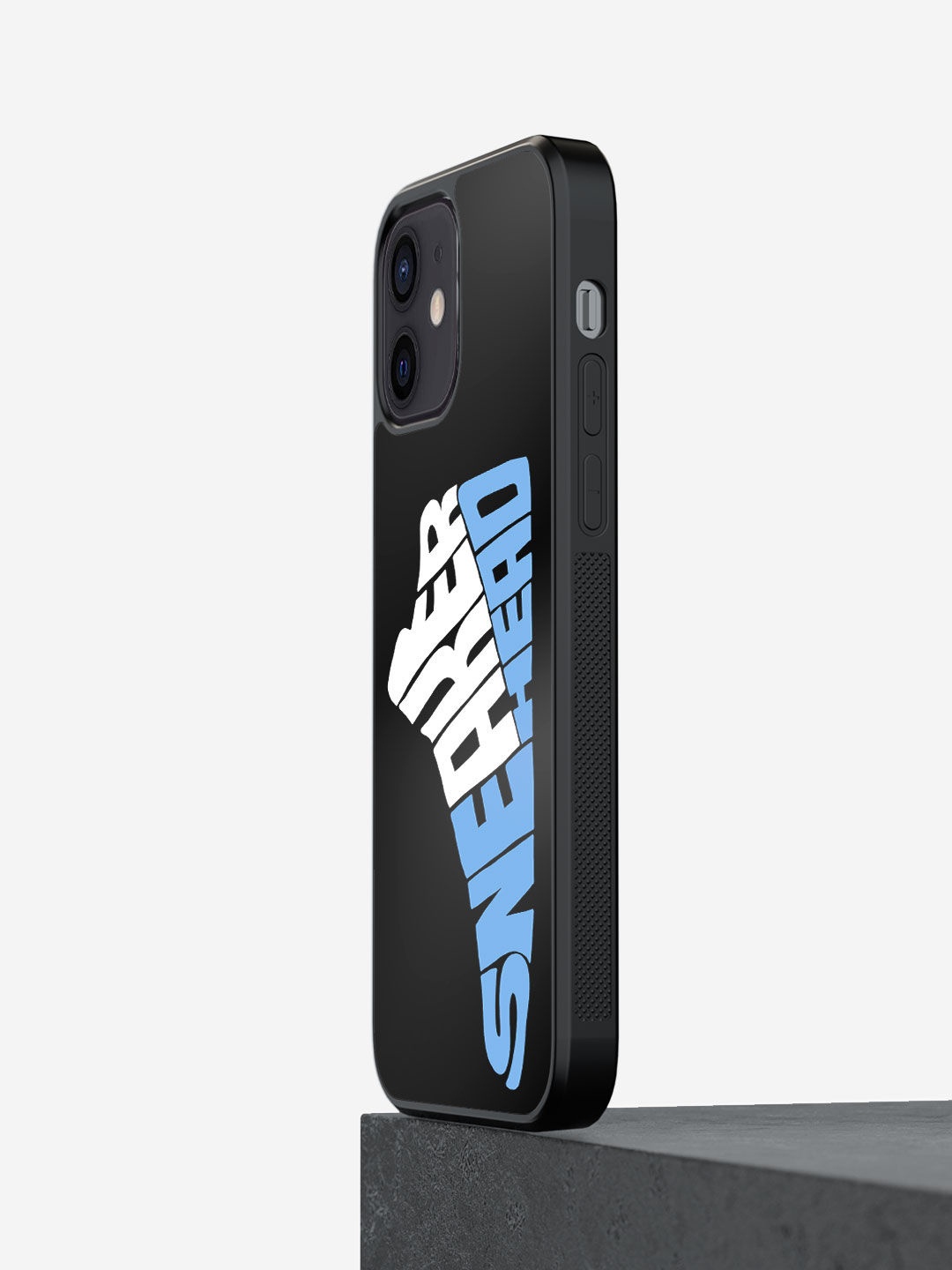 

macmerise Sneakerhead UNC iPhone 12 Mini Bumper Case, Black