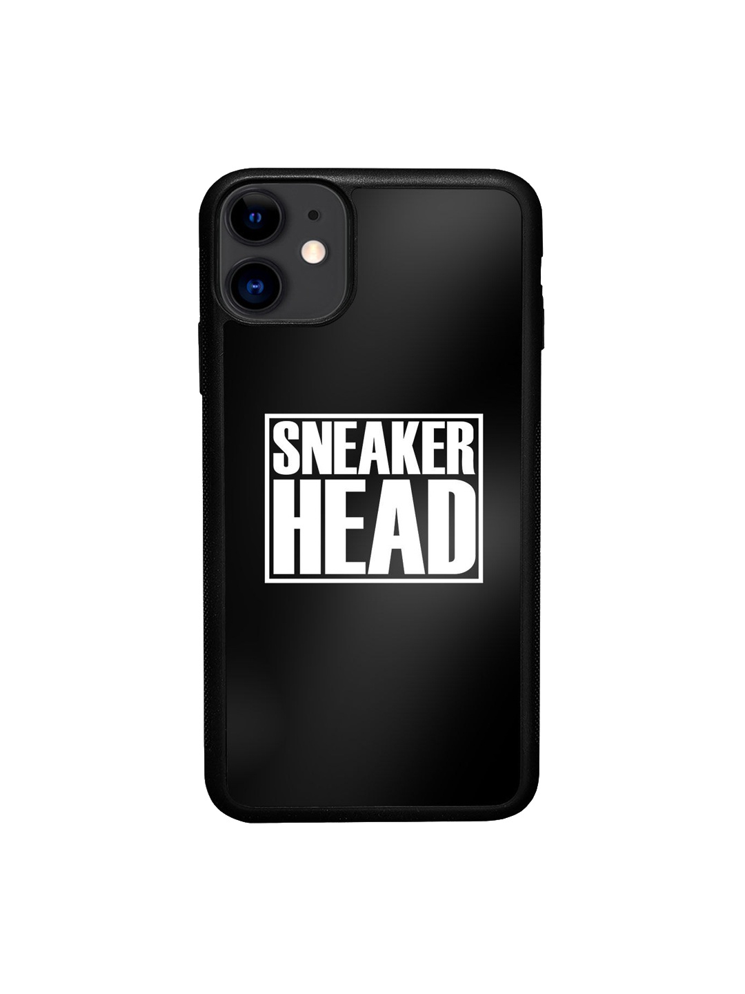 

macmerise Sneakerhead Double Trouble iPhone 11Bumper Case, Black