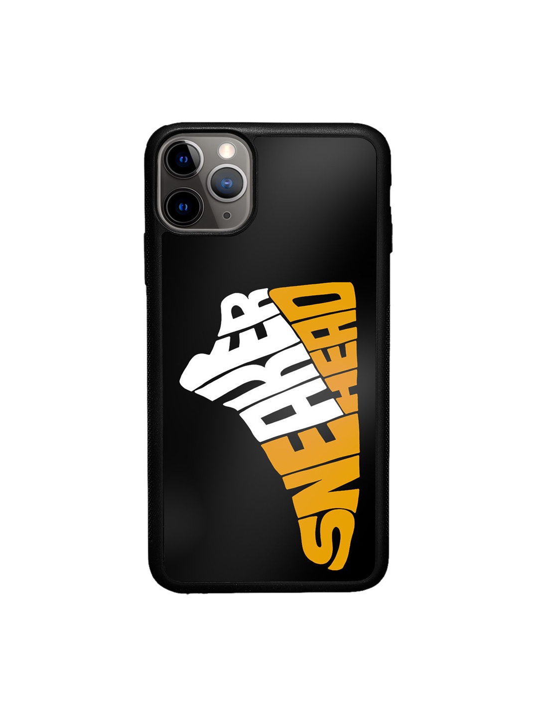 

macmerise Sneakerhead Taxi Printed iPhone 11 Pro Max Back Case, Black