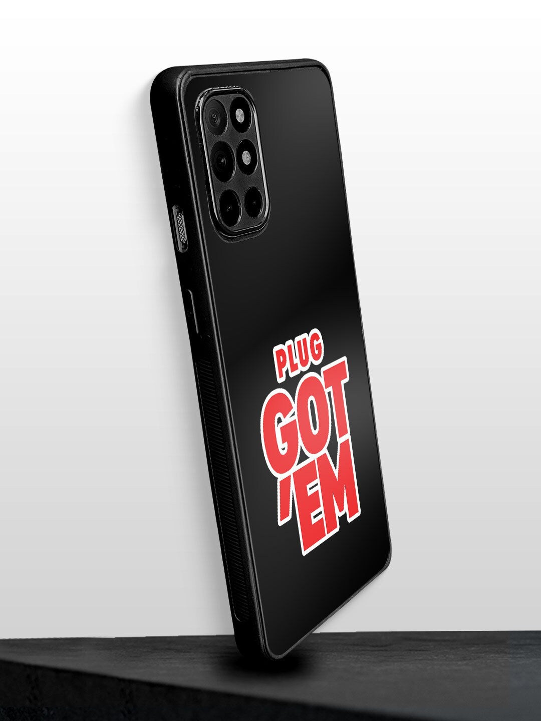 

macmerise Sneakerhead Plug Gote OnePlus 8T Bumper Case, Black