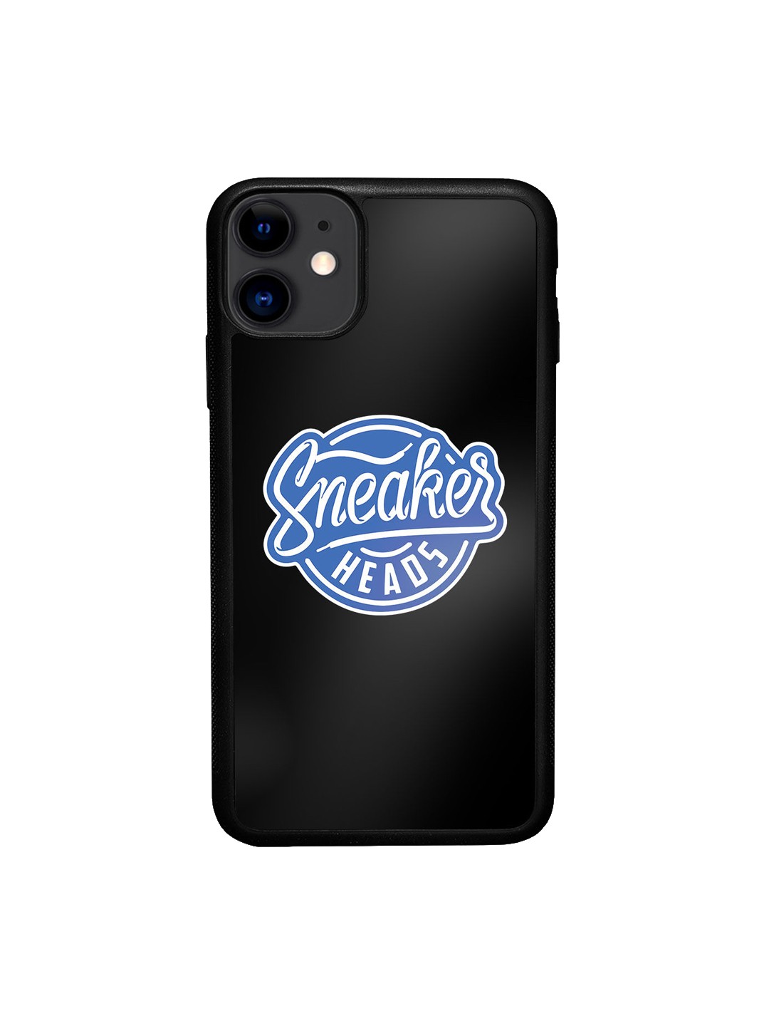 

macmerise Sneakerhead Badge iPhone 11 Bumper Case, Black