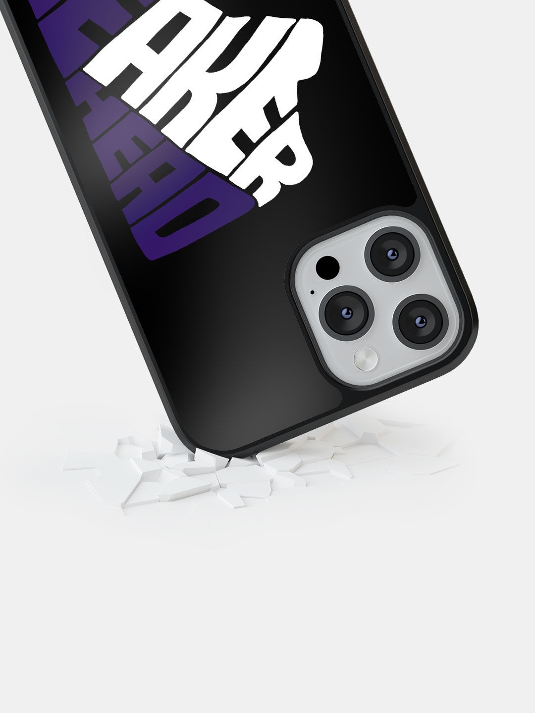 

macmerise iPhone 13 Pro Max Sneakerhead Court Printed Bumper Case, Black