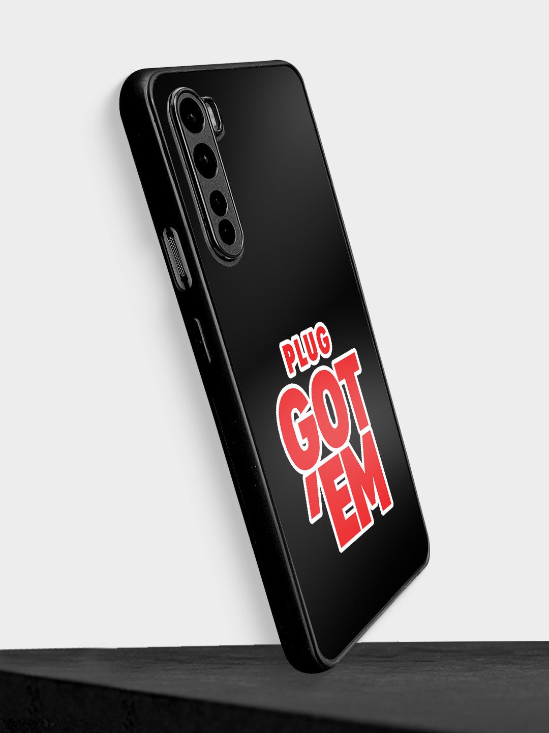 

macmerise Sneakerhead Plug Gote m Bumper OnePlus Nord Phone Back Case, Black