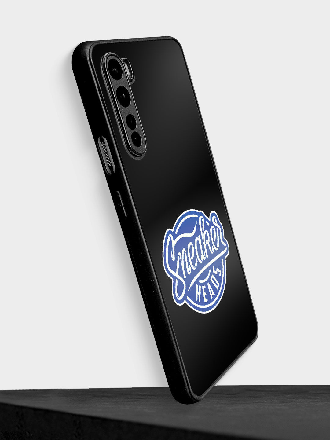 

macmerise Sneakerhead Badge OnePlus Nord Bumper Case, Black