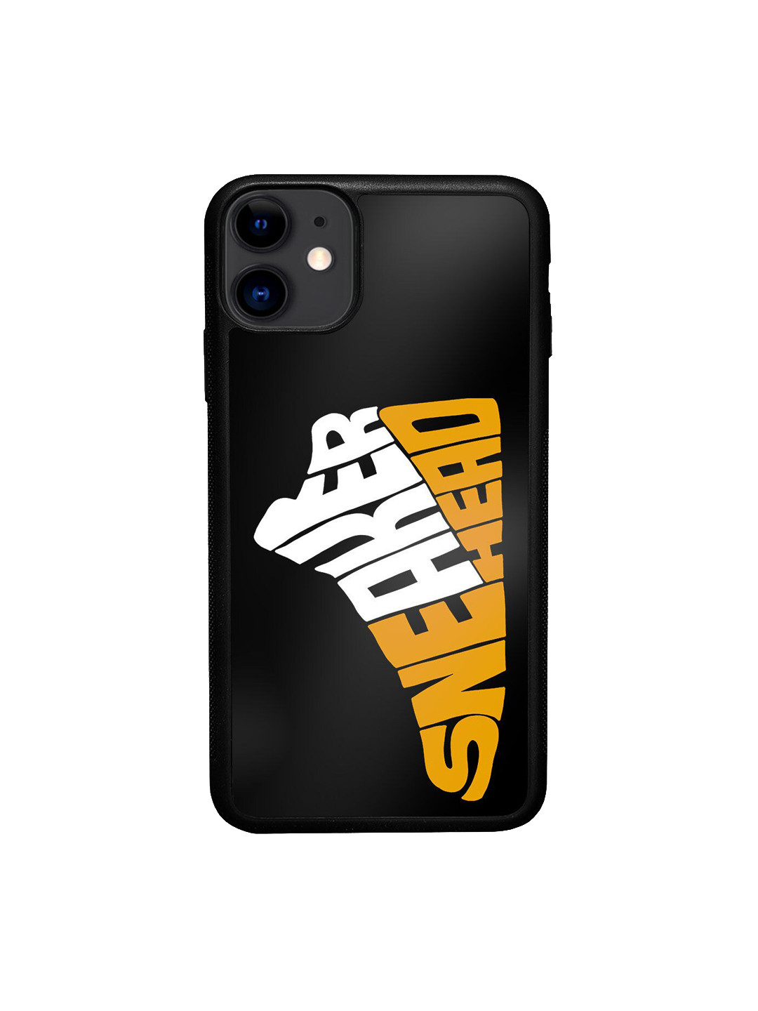 

macmerise Sneakerhead Taxi iPhone 11 Bumper Case, Black
