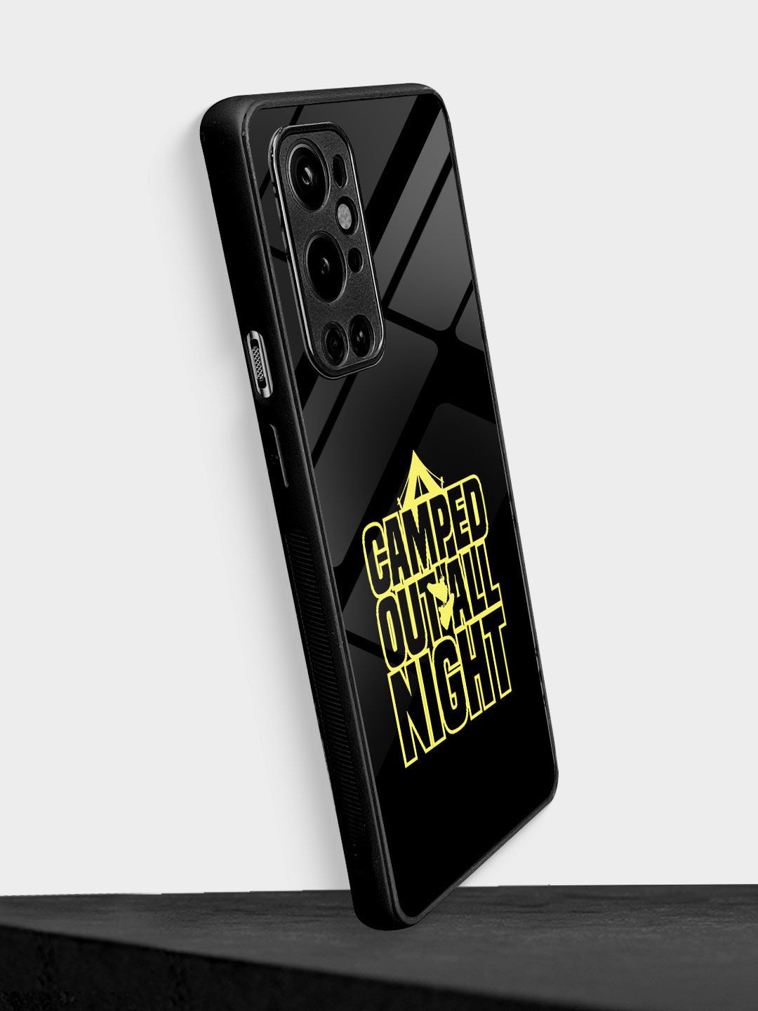 

macmerise Sneakerhead Camped Out OnePlus 9 Pro Glass Black Case