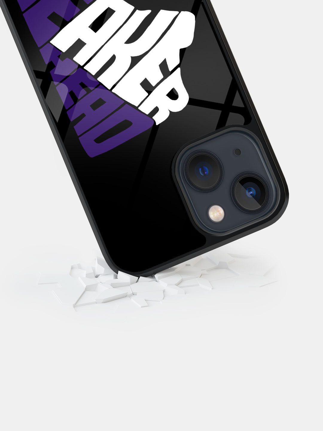 

macmerise Sneakerhead Court iPhone 13 Mini Glass Case, Black