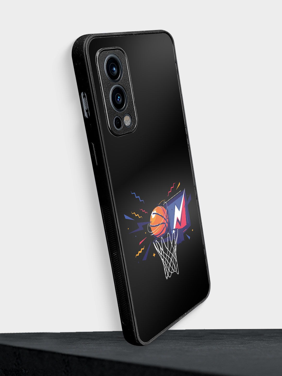 

macmerise Typography Sneakerhead Basket Printed OnePlus Nord 2 Bumper Case, Black