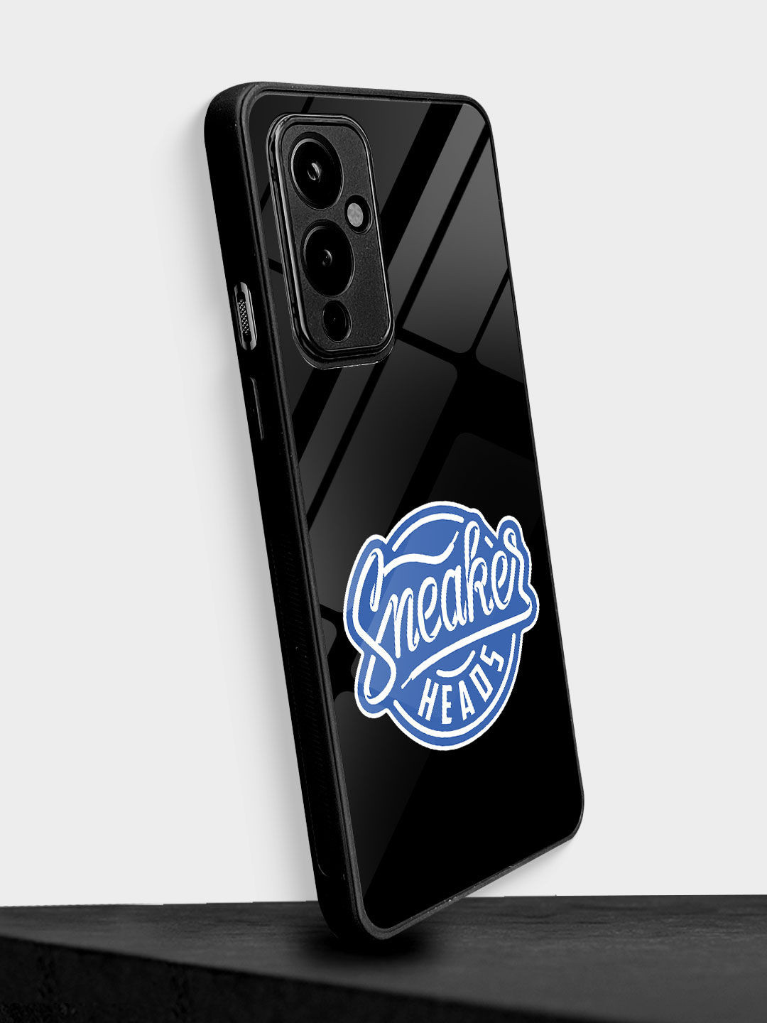 

macmerise Typography Sneakerhead Badge Printed OnePlus 9 Phone Back Case, Black