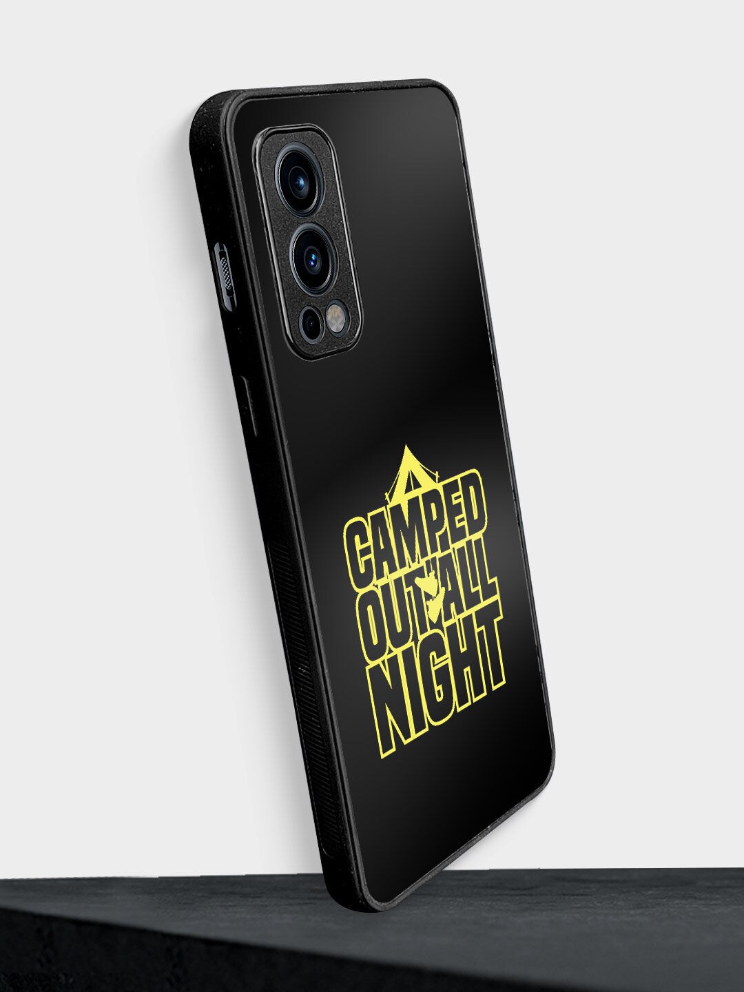 

macmerise Sneakerhead Camped Out OnePlus Nord 2 Bumper Case, Black