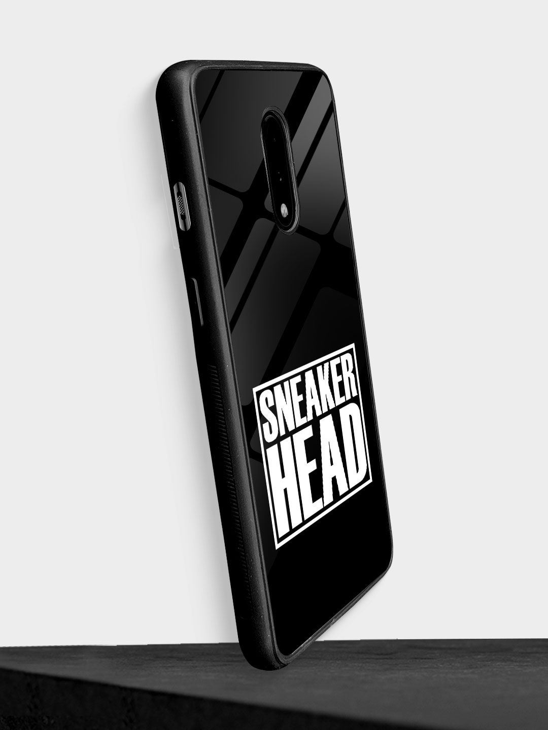 

macmerise Sneakerhead Double Trouble OnePlus 7 Back Case, Black