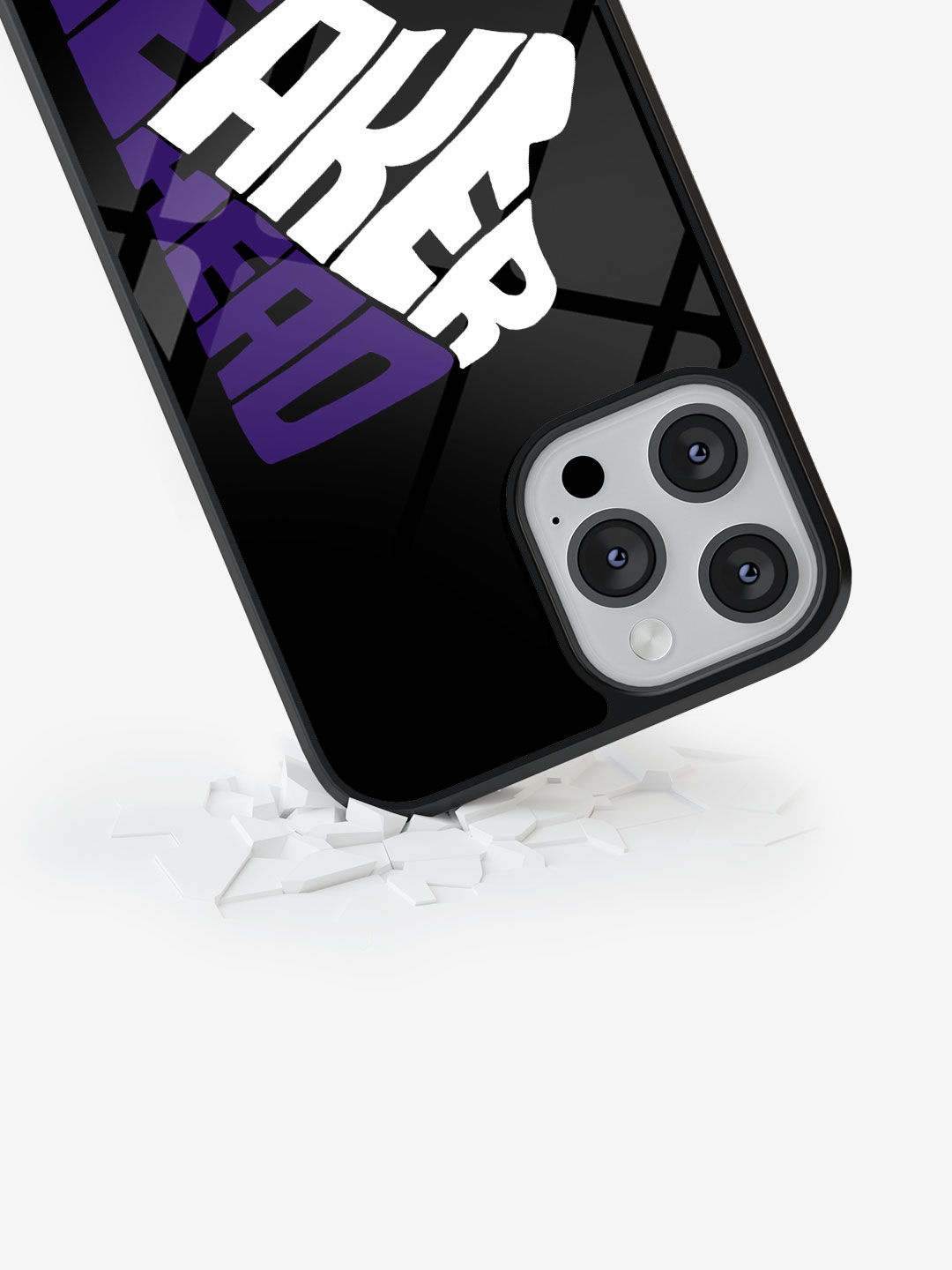 

macmerise Sneakerhead Court Printed iPhone 13 Pro Back Case, Black
