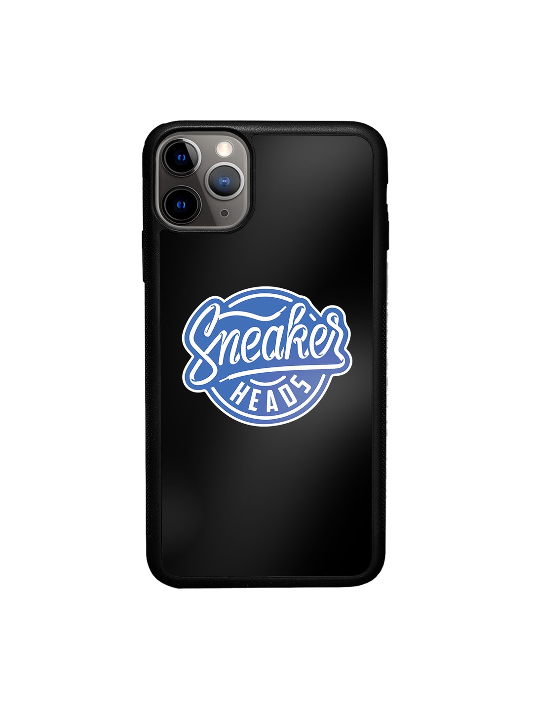 

macmerise Sneakerhead Badge iPhone 11 Pro Max Bumper Case, Black