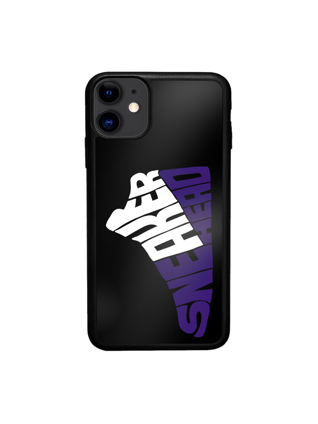 

macmerise Sneakerhead Court iPhone 11 Bumper Back Case, Black