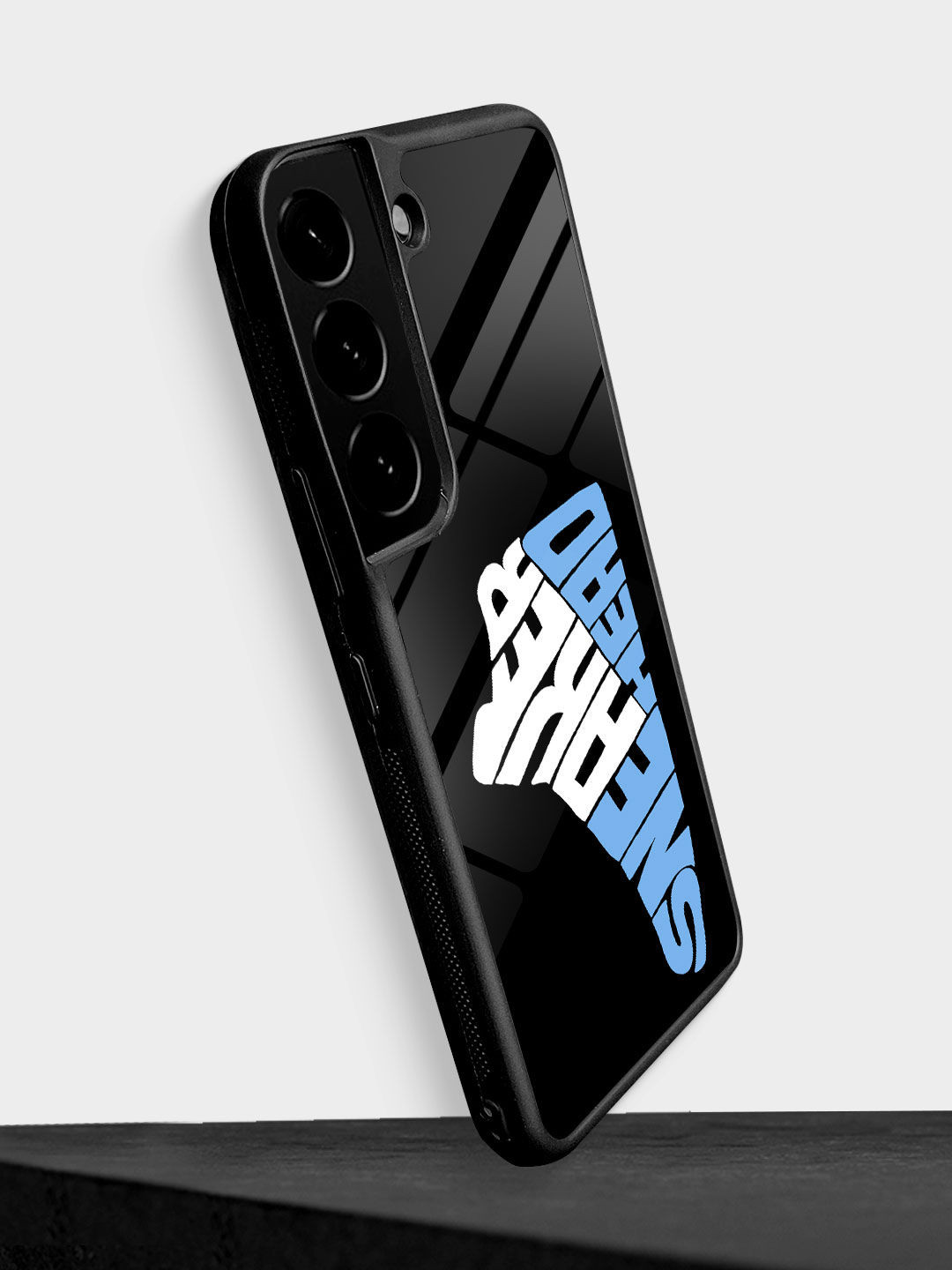 

macmerise Sneakerhead UNC Samsung S22 Back Case, Black